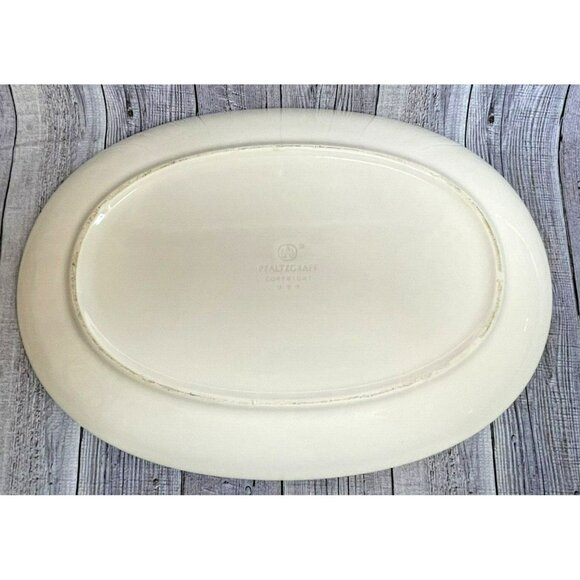 Pfaltzgraff Juniper Green Oval Serving Platter 14" USA - Picture 3 of 11